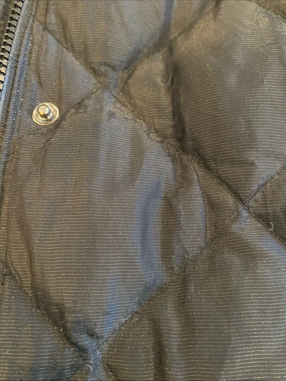 Burberry Black Quilted Diamond-Puffer Coat - Picture 3 of 8